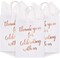 15-Pack Rose Gold Wedding Welcome Bags – Medium 10x8x4 in Foil Paper Gift Bags with Handles, Tissue Paper & Party Favor Set for Bridal Showers, Weddings & Thank You Gifts
